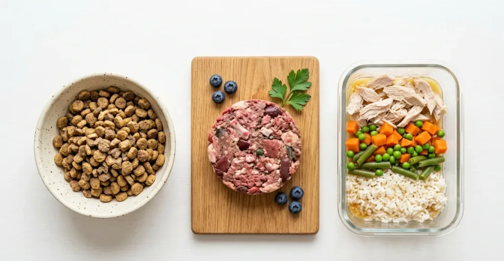 The Complete Guide to Raw vs. Cooked vs. Commercial Pet Food: What Does the Science Say?